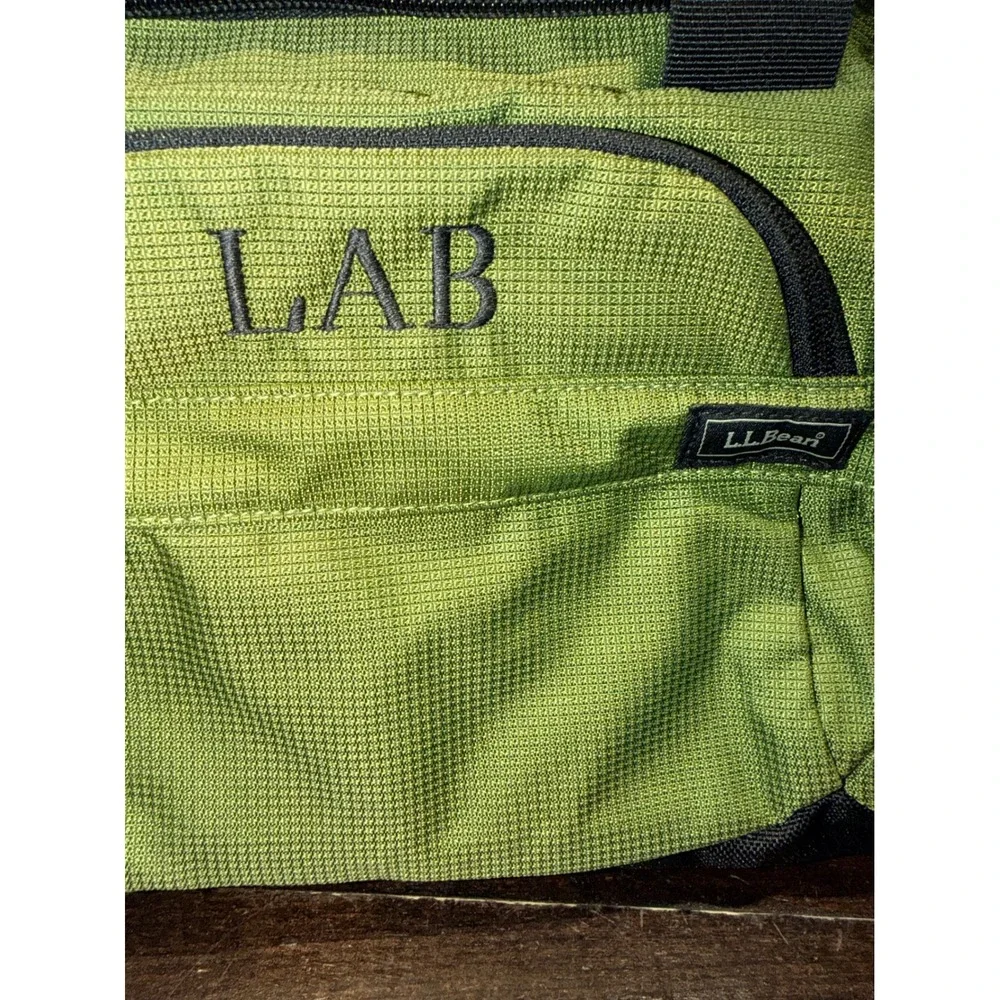 L.L. Bean‎ Green LAB Duffel Crossbody Bag Travel Gym Weekender Carry On